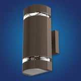 10W LED Wall Lights - Double Side Up & Down - Half Cylinder - 3000K - IP65 Rated - Modern Wall Lamp - BUILDMYPLACE