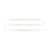 12" Hardwired Under Cabinet Lighting 3Pc Kit - 3x3.6W Linkable Light Bar - 330 Lumens - White - BUILDMYPLACE