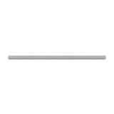 12 in. Marlow Smoke Glossy Glazed Ceramic Quarter Round Trim - BUILDMYPLACE