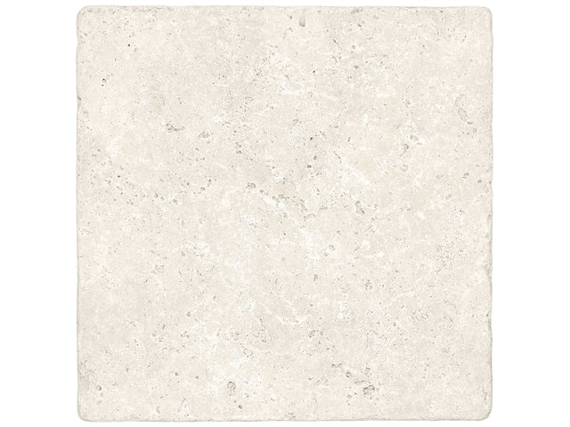12 X 12 In Ivory Tumbled Travertine - BUILDMYPLACE