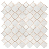 12" X 12" Marbella Lynx Polished Marble Mosaic Sheet (10SQ FT/CTN) - BUILDMYPLACE
