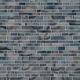 12" X 12" Night Sky Interlocking Green Mosaic Sheet (9.7SQ FT/CTN) - BUILDMYPLACE