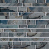 12" X 12" Night Sky Interlocking Green Mosaic Sheet (9.7SQ FT/CTN) - BUILDMYPLACE