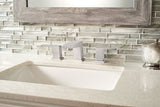 12" X 12" Silver Canvas Interlocking Light Gray Backsplash Linear Mosaic Sheet (9.7SQ FT/CTN) - BUILDMYPLACE