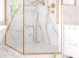 12" X 24" Calacatta Marbella Luxury Vinyl Tile (19.37 Sq Ft/Box) - BUILDMYPLACE