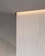 12 X 24 In Amplitude Linea White Glossy Rectified Glazed Ceramic - BUILDMYPLACE
