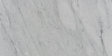 12 X 24 in. Bianco Carrara White Brushed Marble Tile - BUILDMYPLACE