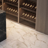 12 X 24 In La Marca Calacatta Honed Rectified Glazed Porcelain - BUILDMYPLACE