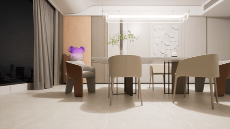 12 x 24 in Torino Avorio Matte Pressed Glazed Porcelain Tile - BUILDMYPLACE