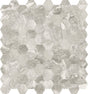 1.25 in. Mayfair Stella Argento Hexagon Polished Glazed Porcelain Mosaic - BUILDMYPLACE