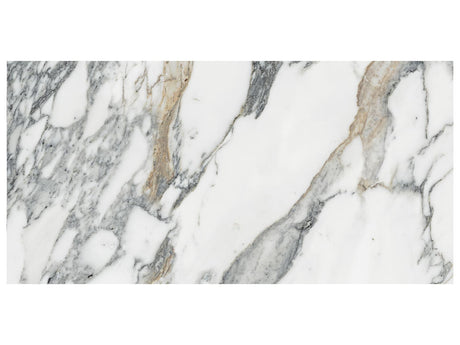 12 x 24 in Majesto Arabescato Corchia Polished Rectified Colorsync Porcelain Tile