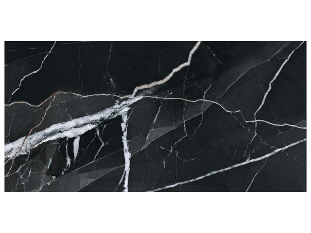 12 x 24 in Majesto Calacatta Noir Honed Rectified Colorsync Porcelain Tile