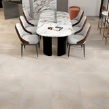 18 X 18 In Allure Crema Honed Marble - BUILDMYPLACE