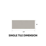18 x 47.2 in. Marmiline Ash Polished Engineered Stone Bench - BUILDMYPLACE