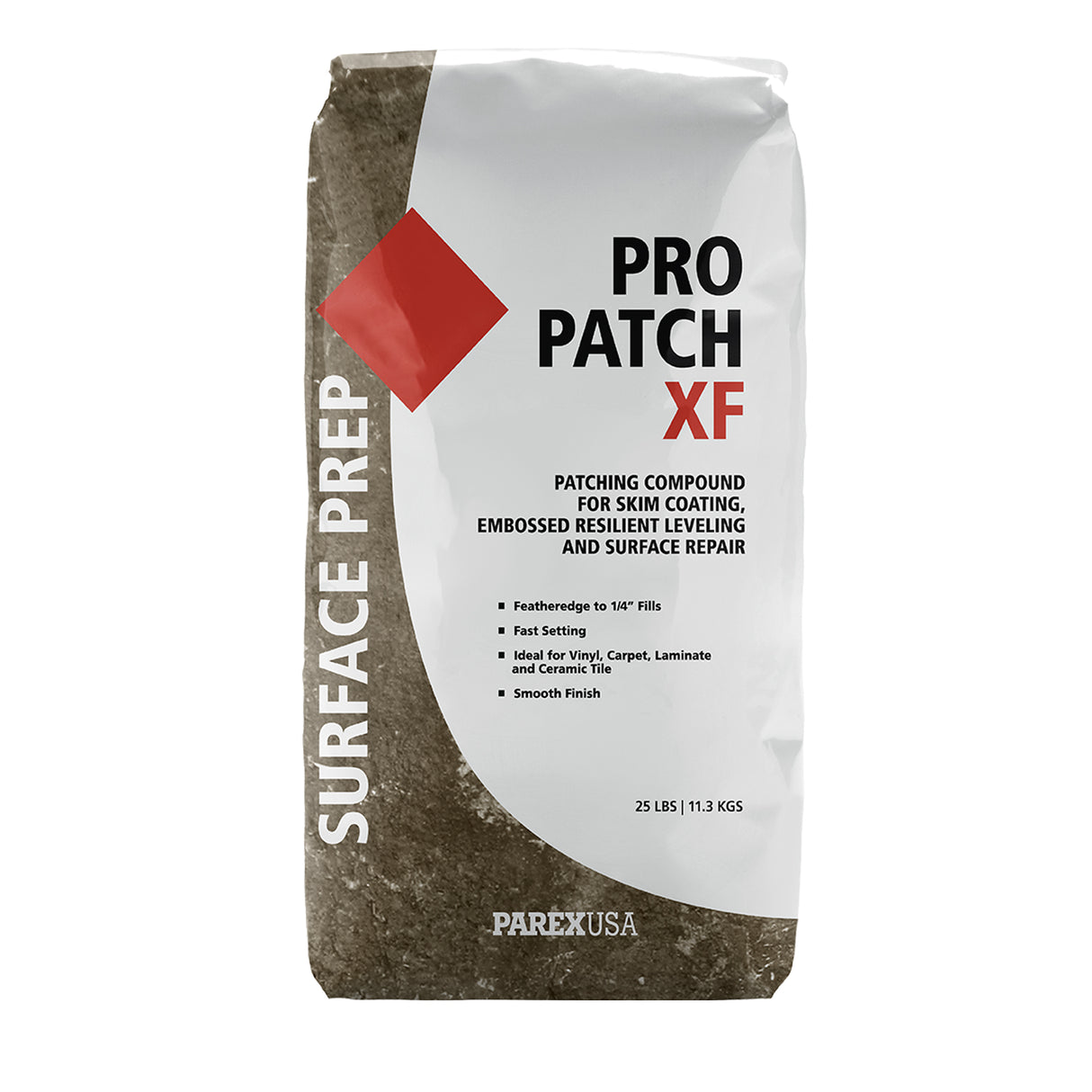 Merkrete Cement Patch, Pro Patch, Embossed floor leveler