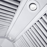 ZLINE 36" Professional Convertible Vent Wall Mount Range Hood in Stainless Steel (587-36)