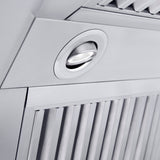 ZLINE 36" Professional Convertible Vent Wall Mount Range Hood in Stainless Steel (587-36)