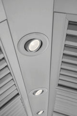 ZLINE 48" Ducted Wall Mount Range Hood in Outdoor Approved Stainless Steel (697-304-48)