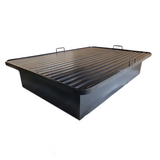 Queen Metal Bed Frame - 80 X 60 X 17 Inch Black Color Steel with Powder Coated Frame - 58 KG