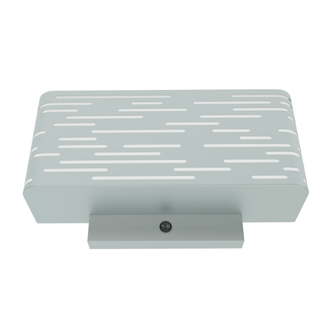 2 - Light, 14"W Bedside Headboard Light, Rectangular Shape, Material: Metal + Acrylic, Twinkle Glossy Finish, 110V, ETL, w/ on/off Rocker Switch, Wall Mounted Light - LEDMyPlace