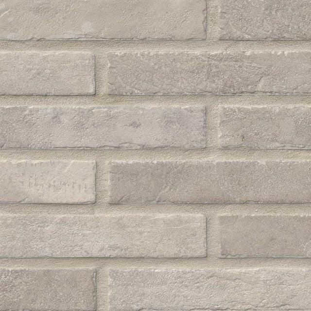 2" X 10" Brickstone Capella Ivory Glazed Matte Porcelain Tile (5.15SQ FT/CTN) - BUILDMYPLACE
