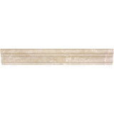 2 X 12 In Allure Crema Honed Marble Chairrail - BUILDMYPLACE