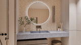 2 X 2 In Antico Sand Matte Glazed Porcelain Mosaic - BUILDMYPLACE