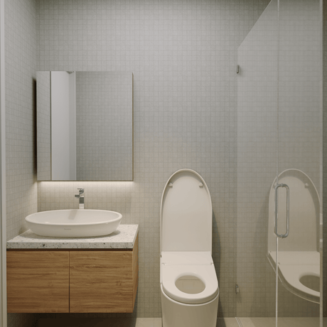 2 X 2 In Mjork Clay Matte Color Body Porcelain Mosaic - BUILDMYPLACE