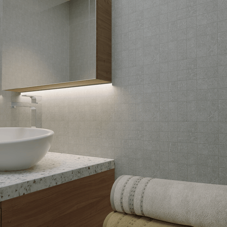 2 X 2 In Mjork Mica Matte Color Body Porcelain Mosaic - BUILDMYPLACE