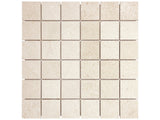 2 X 2 In Serene Ivory Polished Limestone Mosaic - BUILDMYPLACE