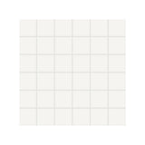 2 X 2 In Soho Canvas White Matte Glazed Porcelain Mosaic - BUILDMYPLACE