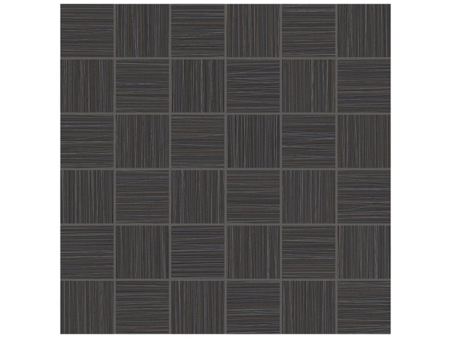 2 X 2 In Zera Annex Carbon Matte Color Body Porcelain Mosaic - BUILDMYPLACE