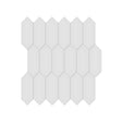 2 X 5 In Picket Soho Gallery Grey Matte Glazed Porcelain Mosaic - BUILDMYPLACE