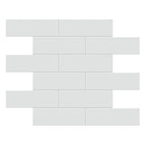 2 X 6 In Brick Soho Gallery Grey Matte Glazed Porcelain Mosaic - BUILDMYPLACE