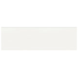 2 x 6 in Soho Canvas White Glossy Glazed Ceramic Bullnose - BUILDMYPLACE