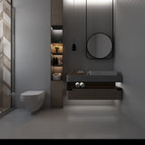 2 x 6 in. Soho Loft Grey Matte Glazed Porcelain Wall Brick Mosaic - BUILDMYPLACE