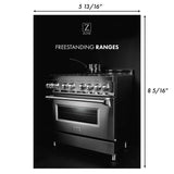 ZLINE Kitchen Vignette for 30" Range Hood and Range (VN-B)