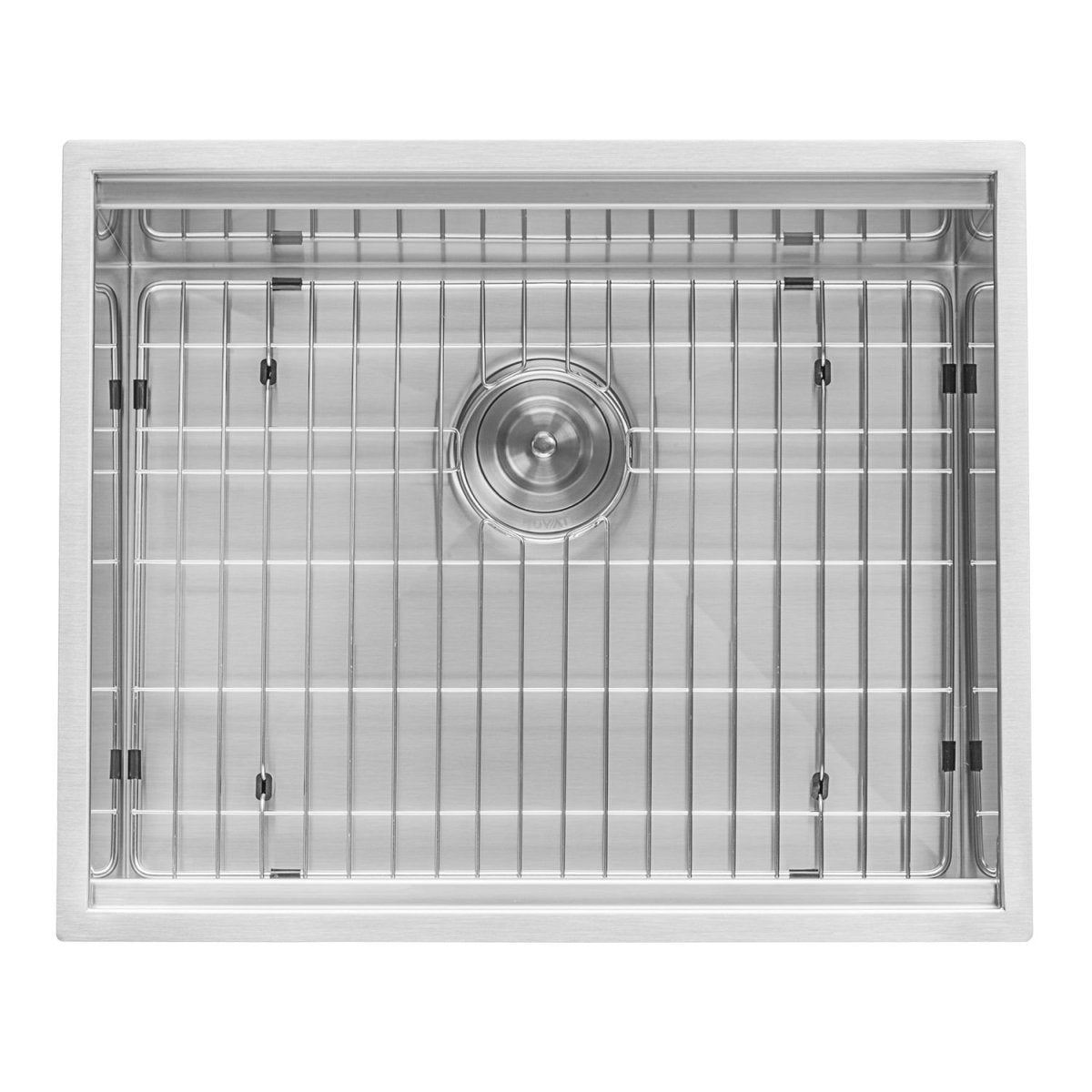 23" Workstation Ledge Bar Prep Kitchen Sink Undermount 16 Gauge Stainless Steel Single Bowl - BUILDMYPLACE