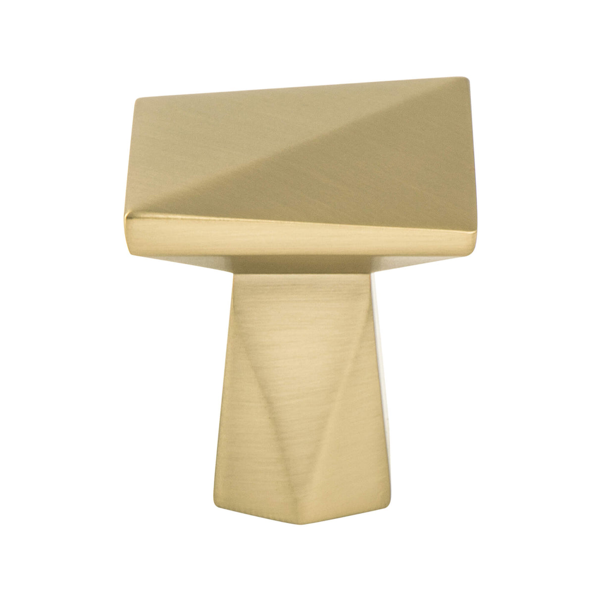 Swagger Modern Brushed Gold Knob
