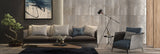 24 In. X 48 In. Cement White Textured Stone - Porcelain Wall & Floor Tile (15.50 Sqft/Case) - BUILDMYPLACE