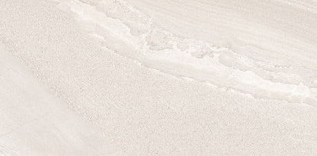 24 In. X 48 In. Crossover White Textured Stone - Porcelain Wall & Floor Tile (15.50 Sqft/Case) - BUILDMYPLACE
