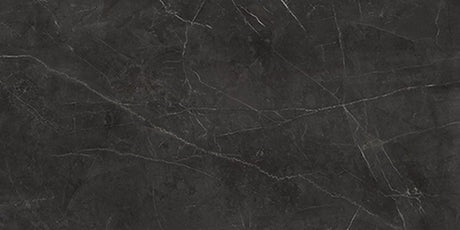 24 X 48 In La Marca Nero Venato Honed Rectified Glazed Porcelain - BUILDMYPLACE