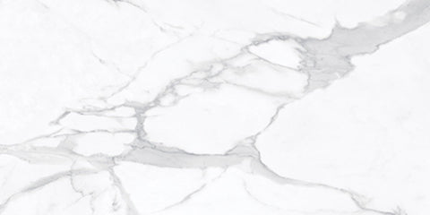 24 X 48 In La Marca Statuario Nuovo Polished Rectified Glazed Porcelain - 15.5 sf per box