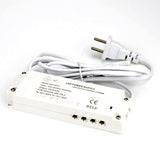 spliter-box-and-driver-for-2411-and-2109-led-linear-light-constant-voltage-plastic-driver-110v-220v-24w-6-channels-with-dupont-terminal-output