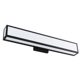 24″W x 3.5″D x 4.72″H Black LED Wall Light with Integrated 20W LED 3CCT – Hardwired - LEDMyPlace