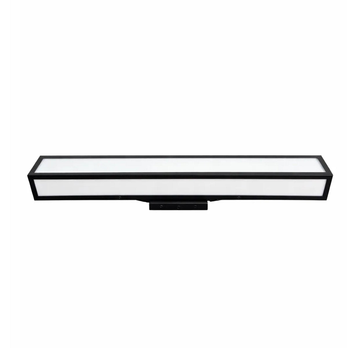 24″W x 3.5″D x 4.72″H Black LED Wall Light with Integrated 20W LED 3CCT – Hardwired - LEDMyPlace