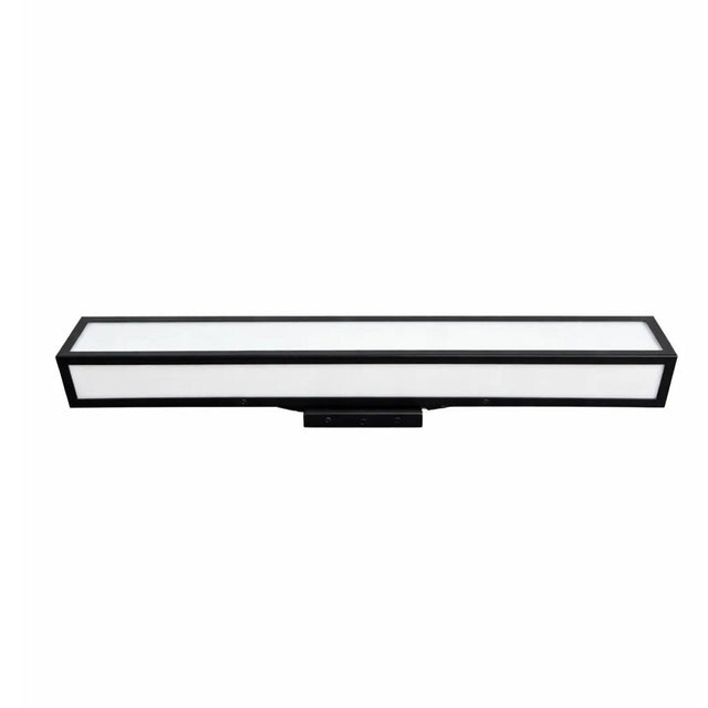 24″W x 3.5″D x 4.72″H Black LED Wall Light with Integrated 20W LED 3CCT – Hardwired - LEDMyPlace