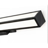 24″W x 3.5″D x 4.72″H Black LED Wall Light with Integrated 20W LED 3CCT – Hardwired - LEDMyPlace