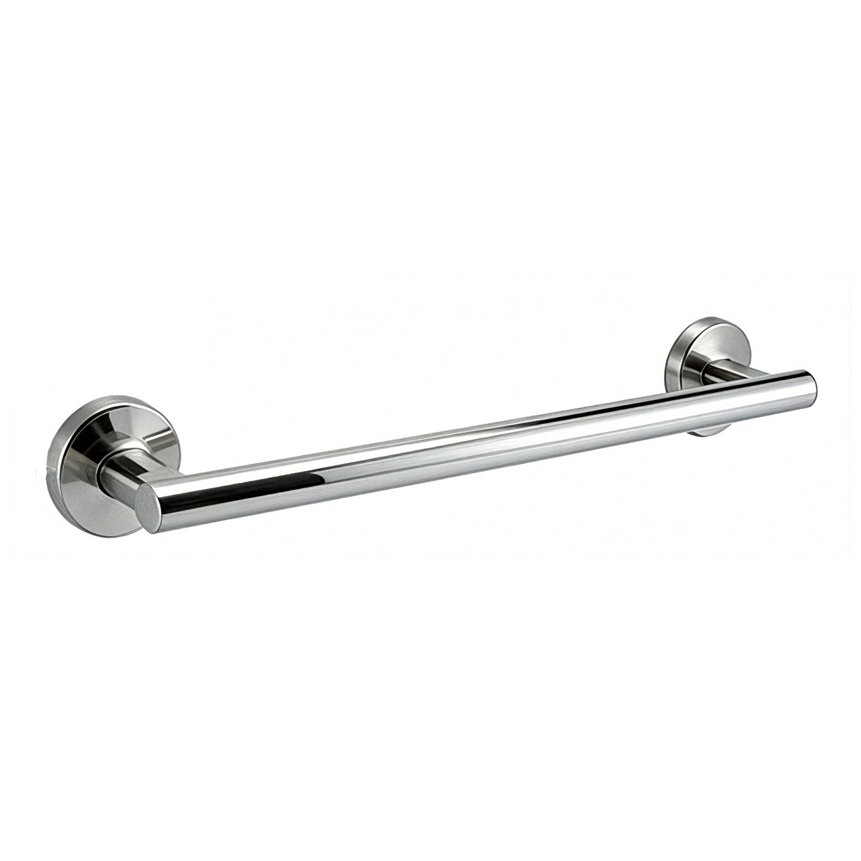Ivanees 4-Piece Bathroom Accessories Set in Chrome Finish – Stainless Steel Robe Hook, Towel Ring, Toilet Paper Holder & Towel Bar