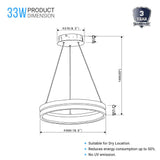 round-chandelier-matte-black-33w-3000k-961lm-wood-finish